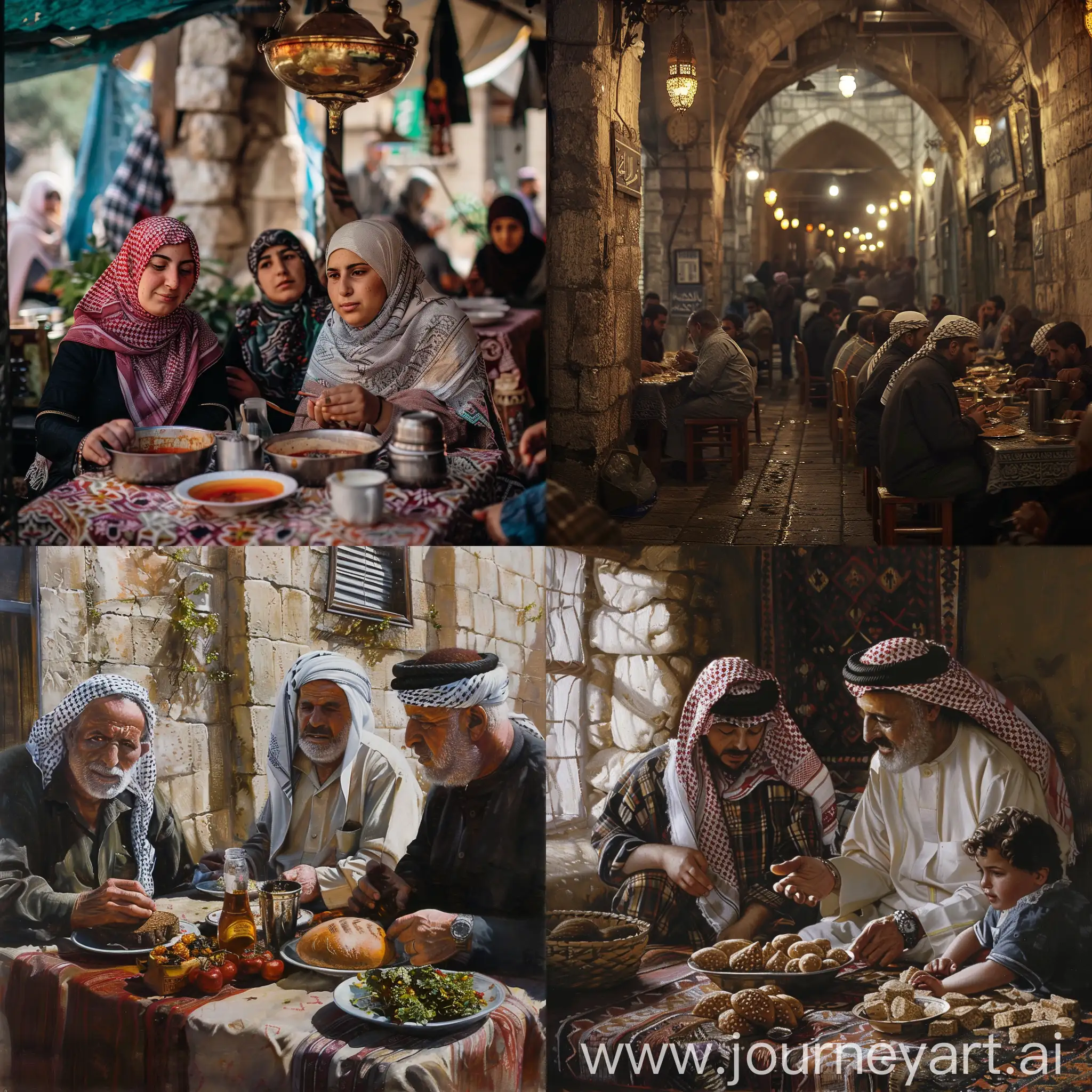 ramadan, palestine, realistic
