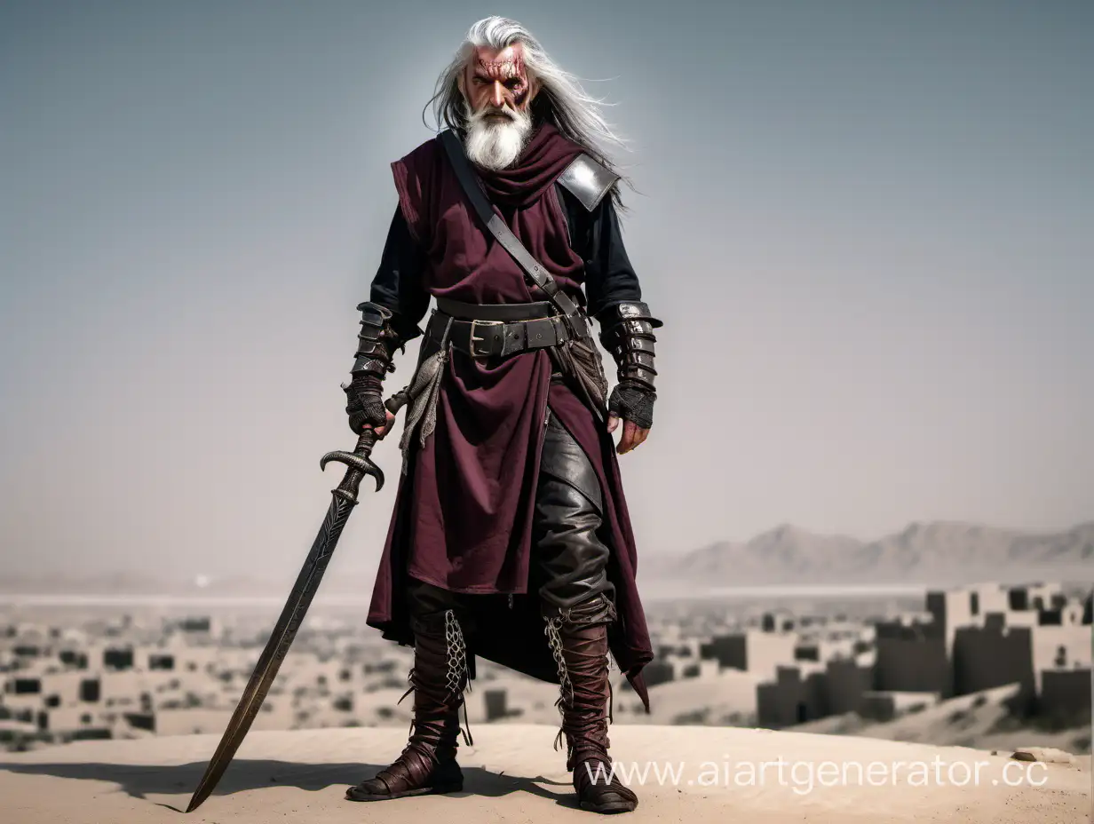 Haradrim-Warrior-Standing-Tall-in-Desert-City