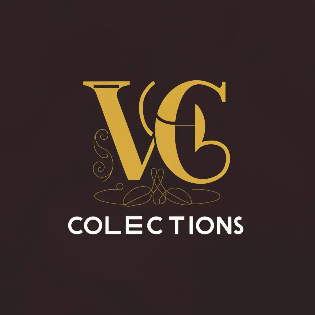 a logo design,with the text "VG Collections", main symbol:VG,Moderate,be used in Retail industry,clear background