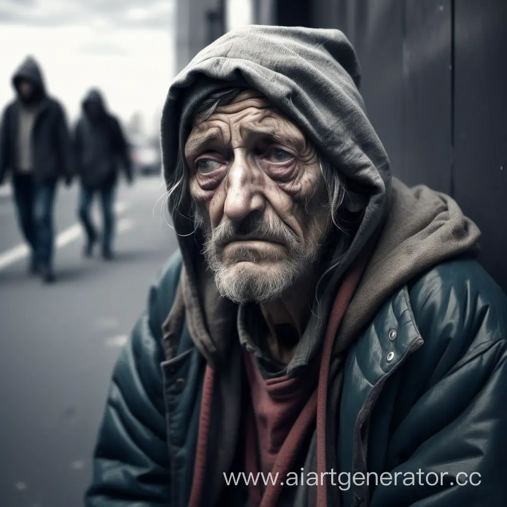 Heartbreaking-Image-of-a-Lonely-Homeless-Person-in-Despair