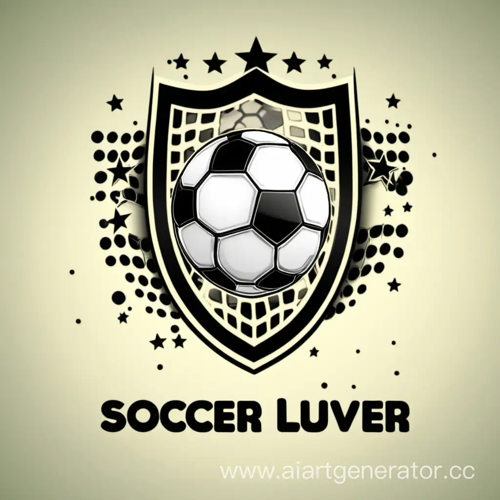 шапка для ютуб-канала "Soccer luver" по футболу