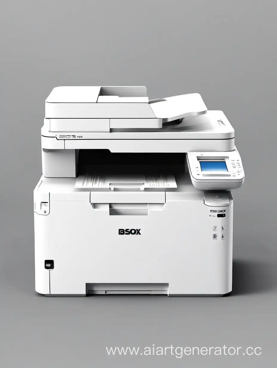 Modern-White-Printer-in-Minimalist-Setting