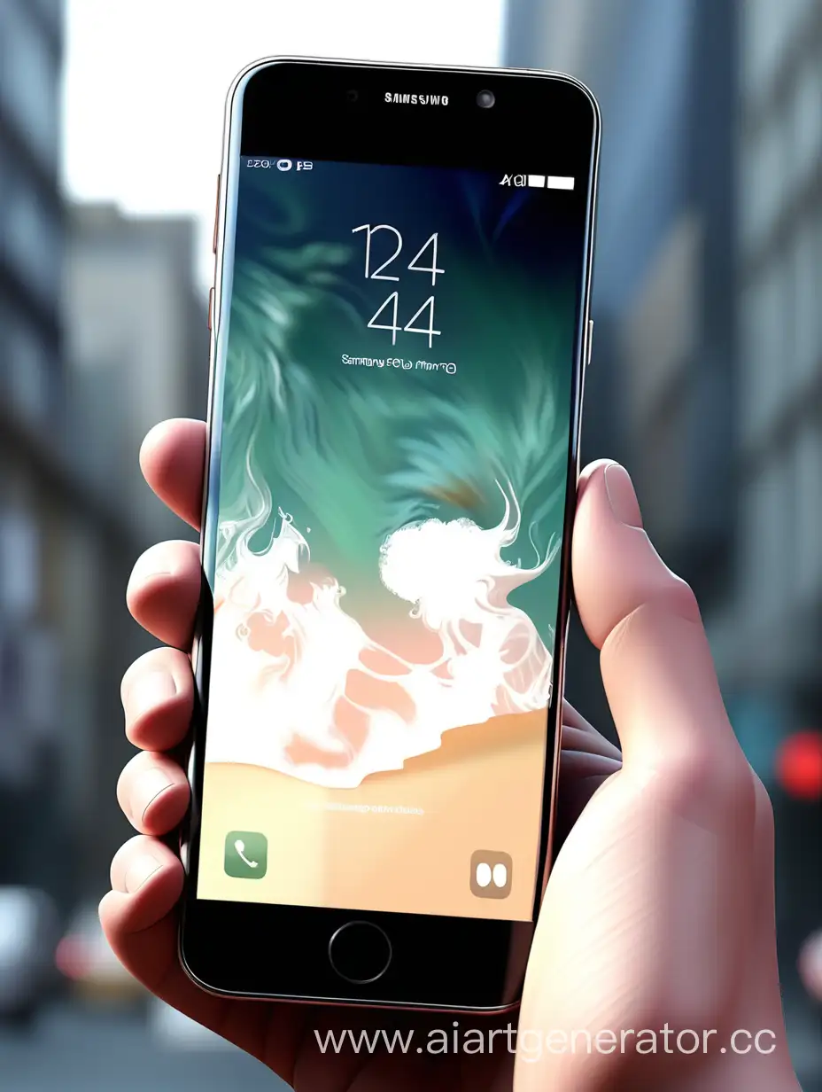 Samsungs-Latest-Smartphone-with-iPhoneInspired-Design