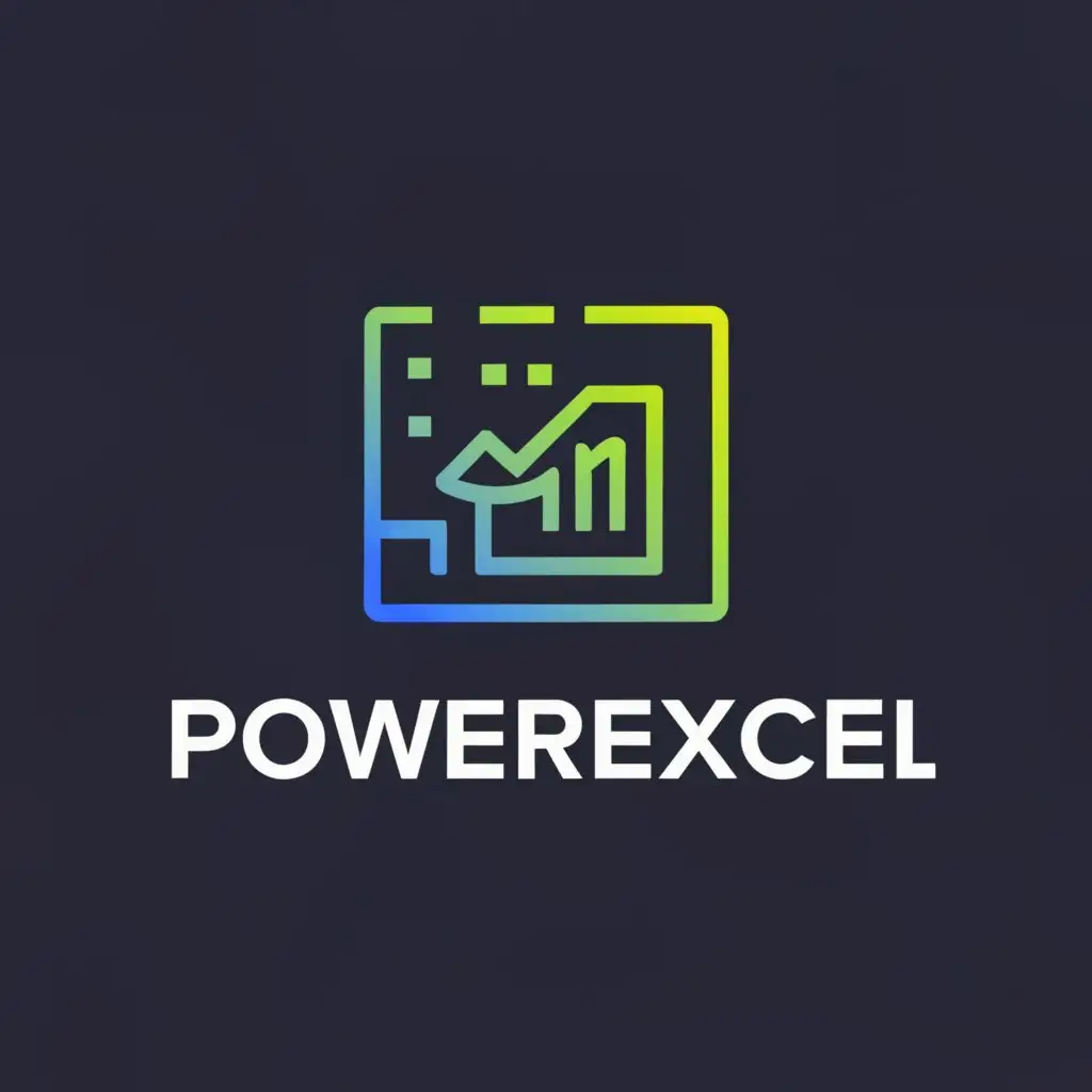 LOGO-Design-For-PowerExcel-TechPowered-Excellence-with-a-Clear-Background