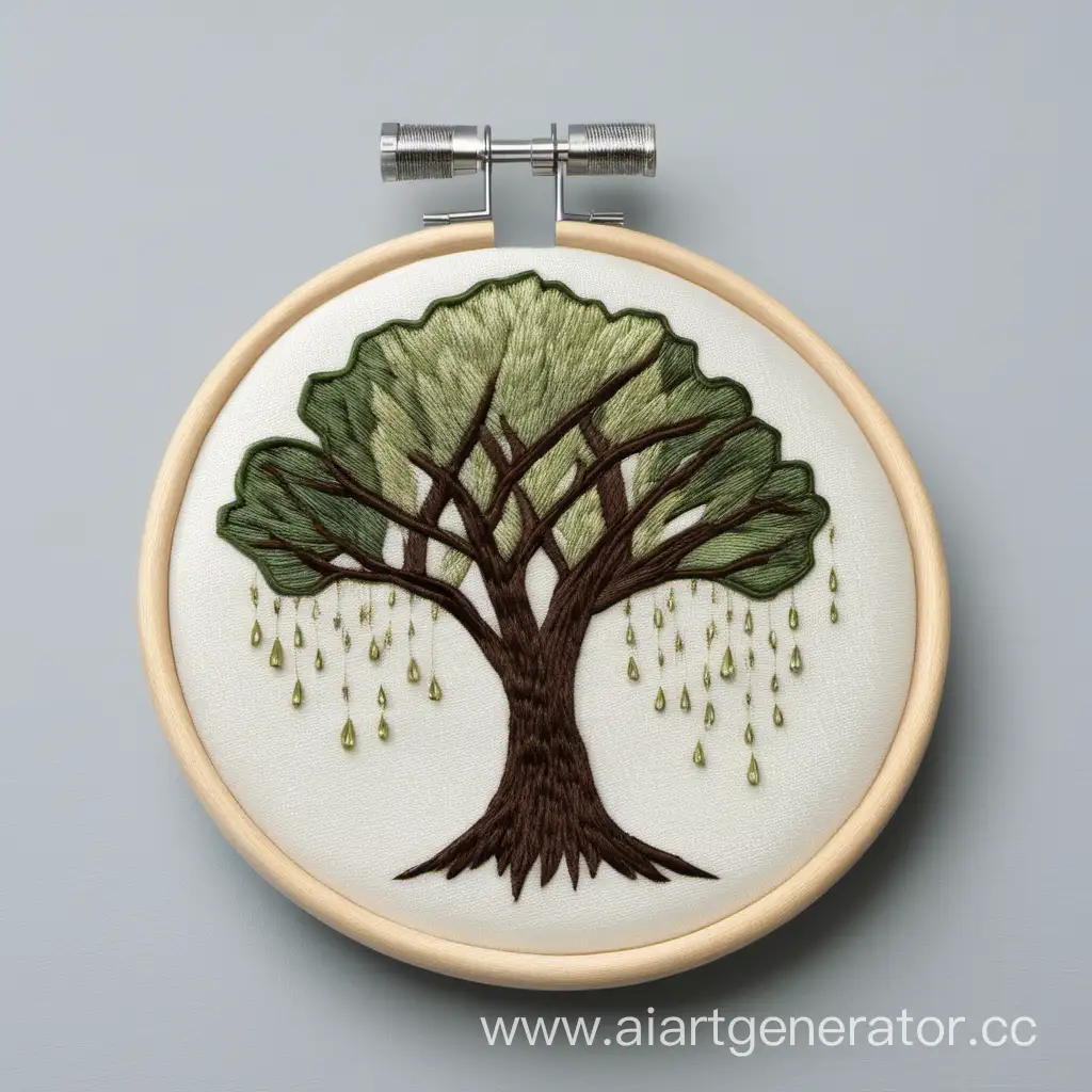 Natureinspired-Tree-Embroidery-Drop