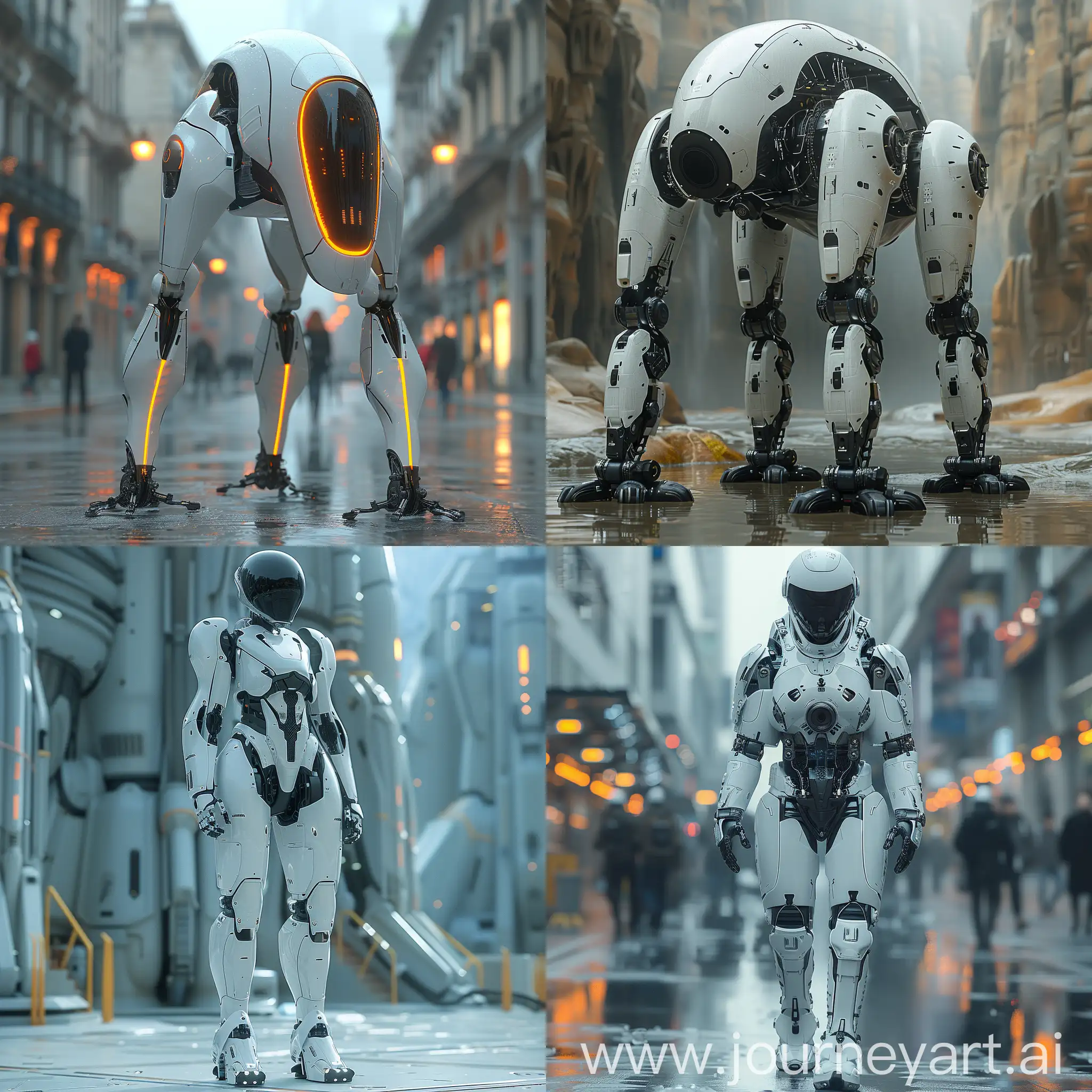 Ultra-modern futuristic walker, ultramodern futuristic walker, octane render --stylize 1000