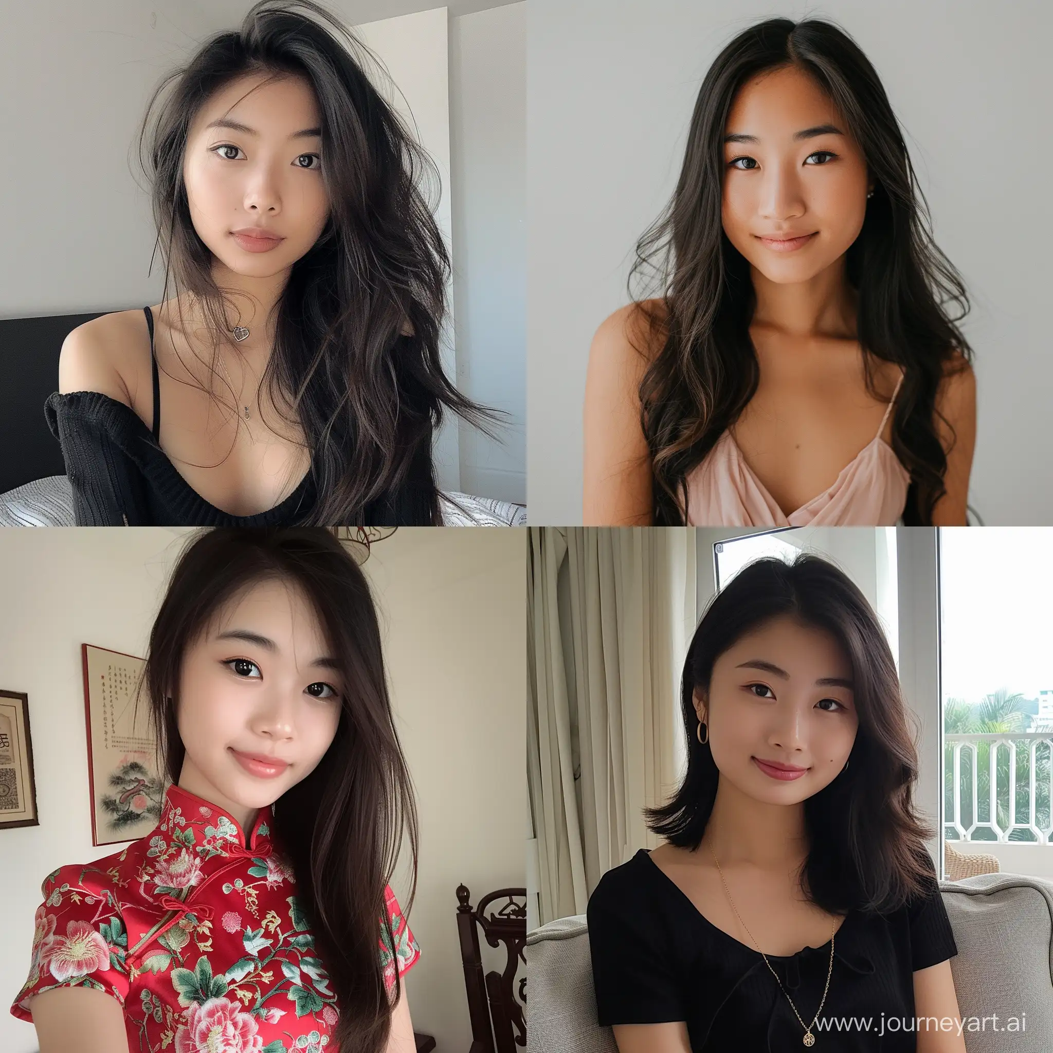 Asian-Girl-Standing-in-Bright-Daylight