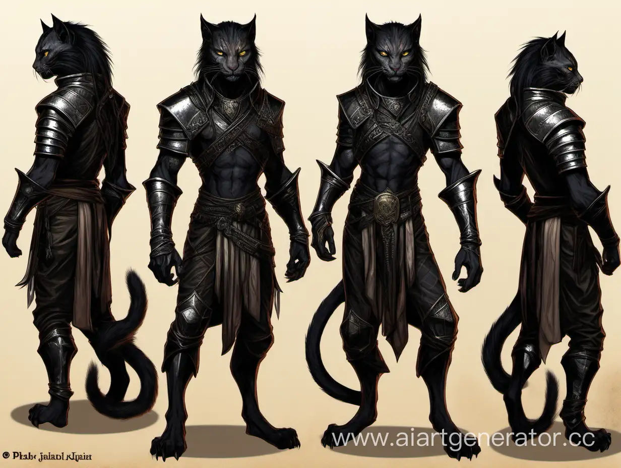 Mysterious-Black-Khajiit-Rogue-in-DD-Adventure