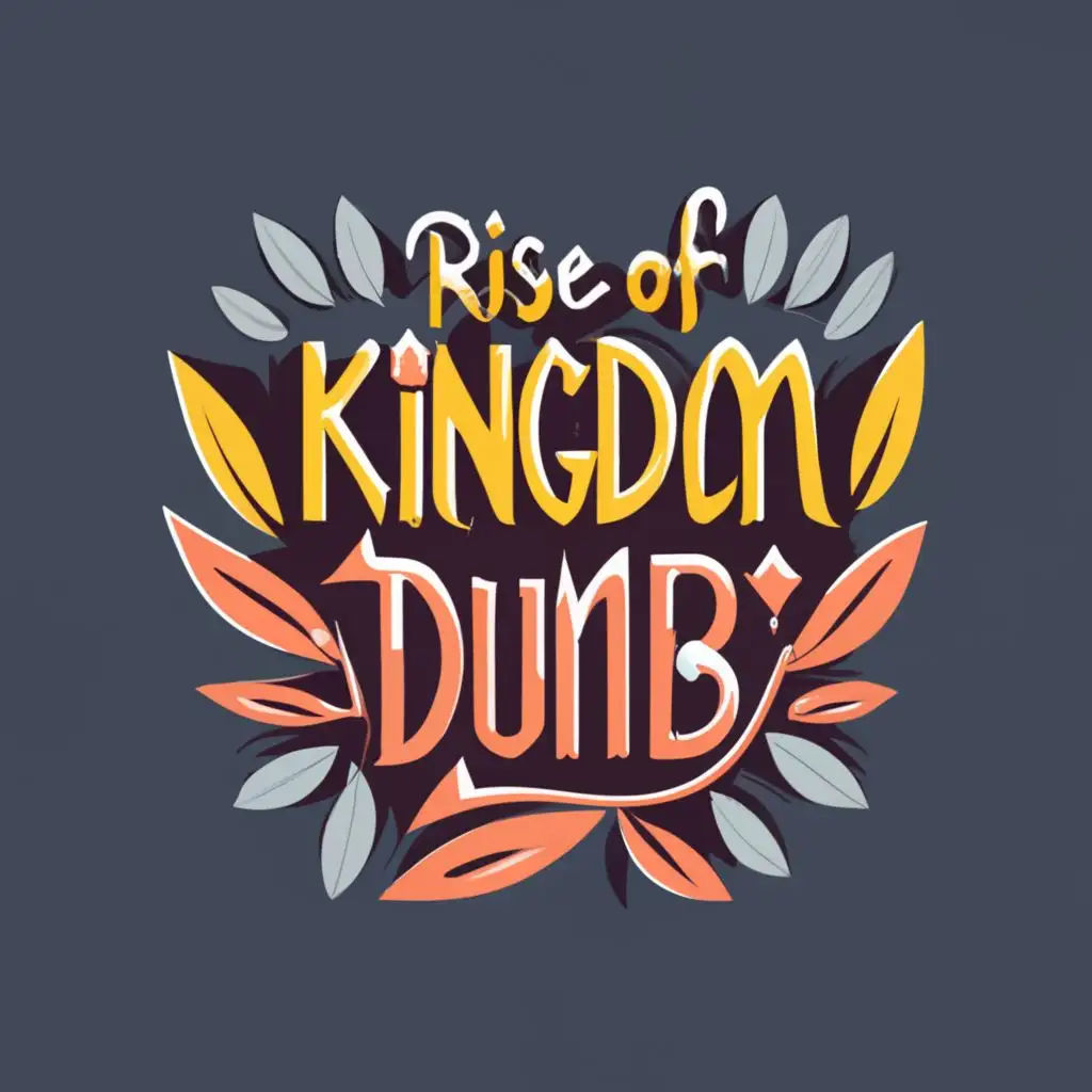 LOGO-Design-For-Rise-of-Kingdumb-Typography-Inspired-by-Internet-Industry-with-Mobile-Game-Influence
