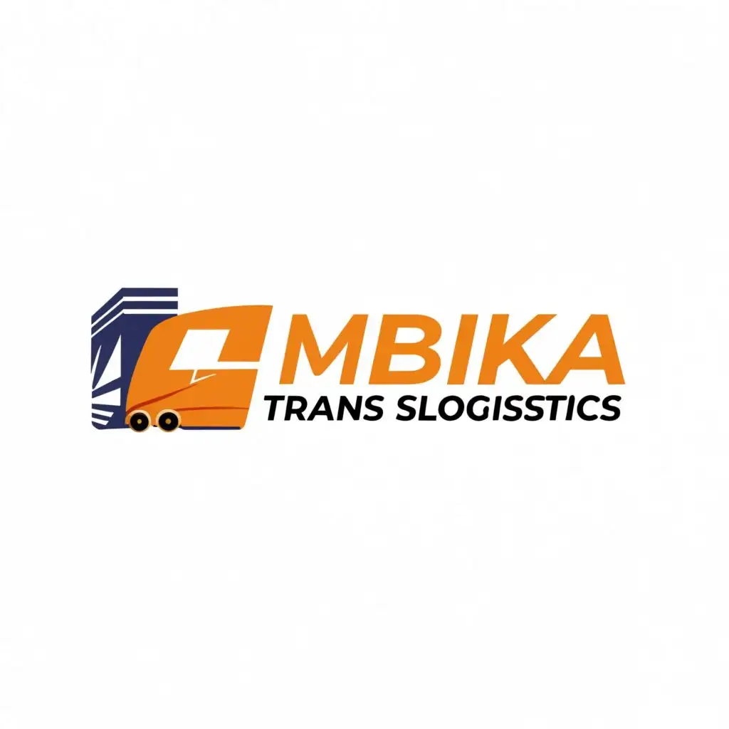 logo, Ambika Trans Logistics, with the text "Ambika Trans Logistics", typography, be used in Travel industry