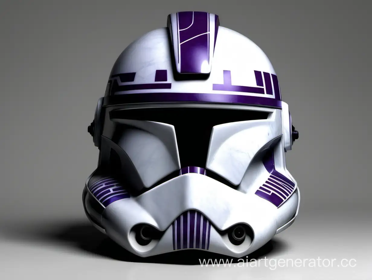 Gray-Star-Wars-Clone-Trooper-Phase-2-Helmet-with-Purple-Accents