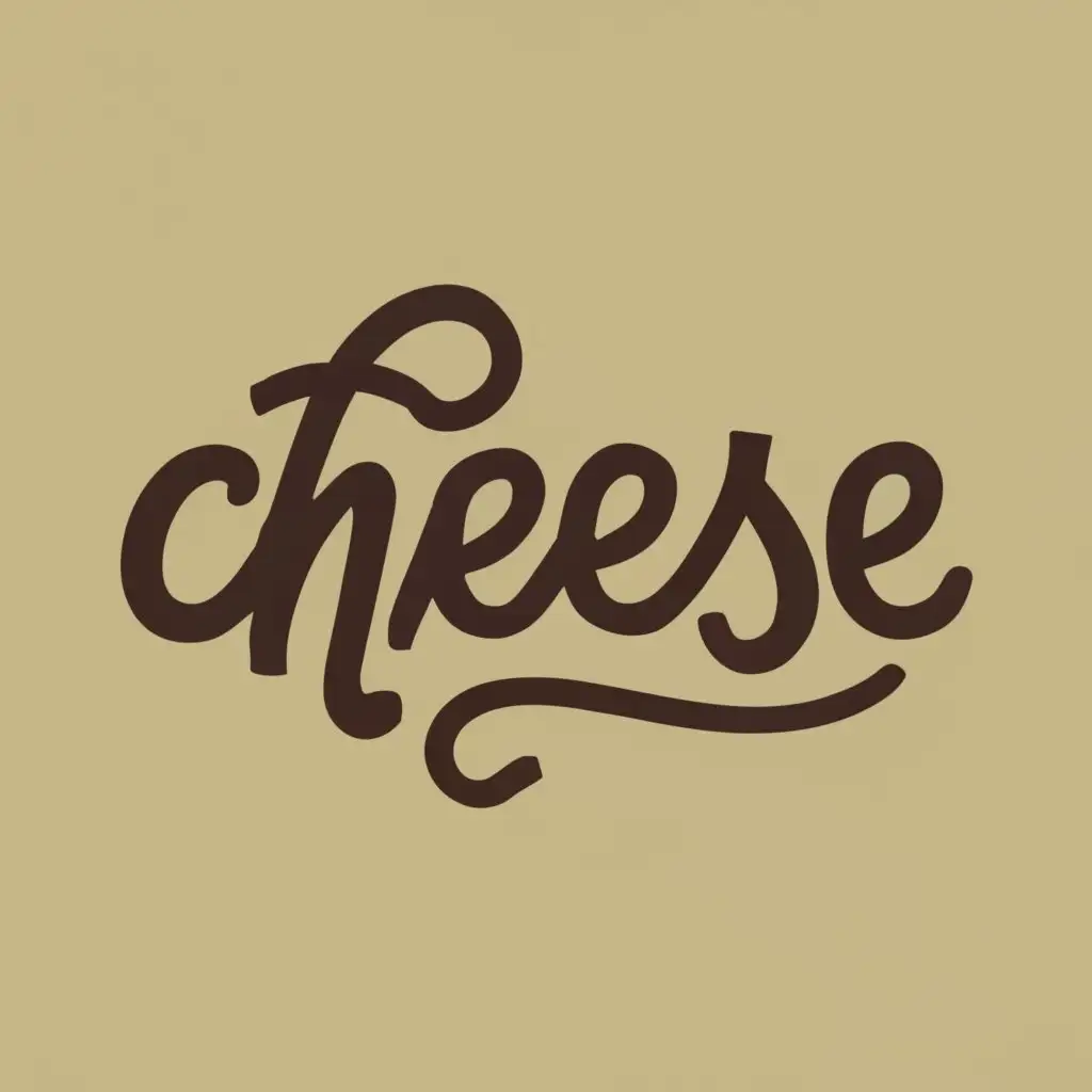 logo, Cheese, with the text "Cheese", typography