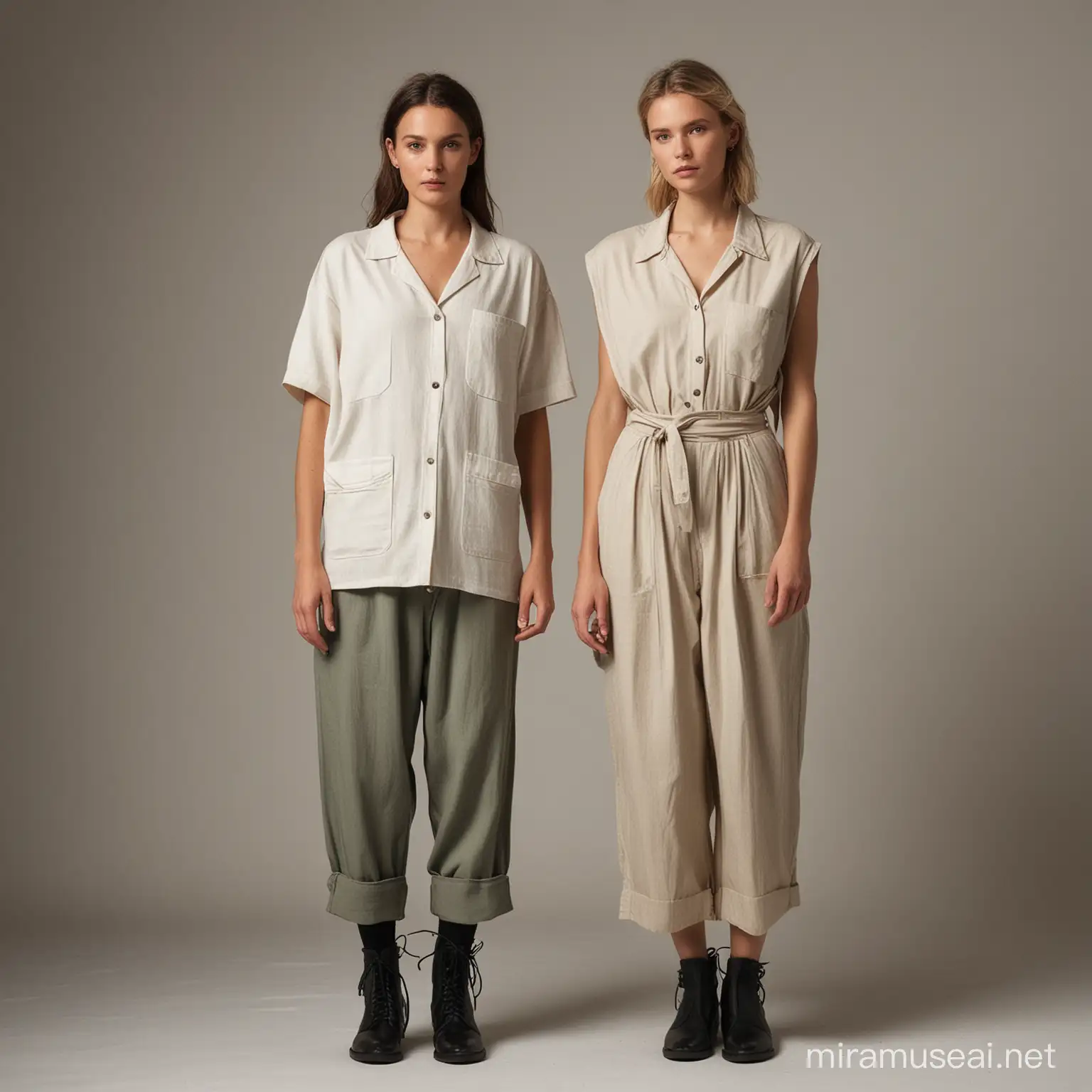 EcoFriendly Fashion Apparel with Urban Industrial Flair