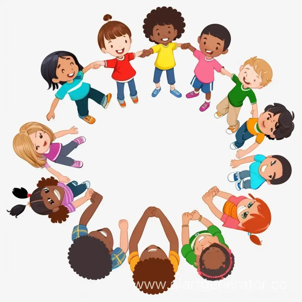 Multicultural-Children-Holding-Hands-in-a-Joyful-Circle-Dance