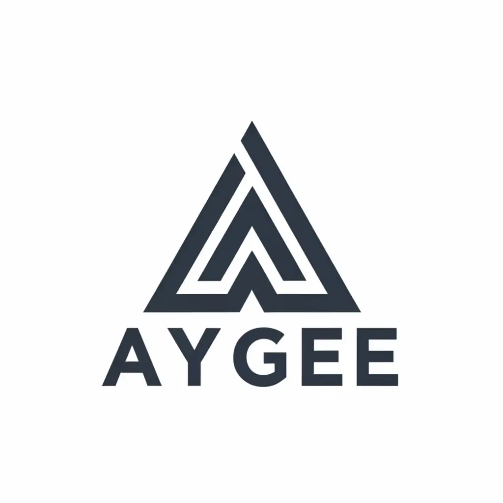 a logo design,with the text "AYGEE APPAREL", main symbol:COMBINATION OF AG,Moderate,clear background