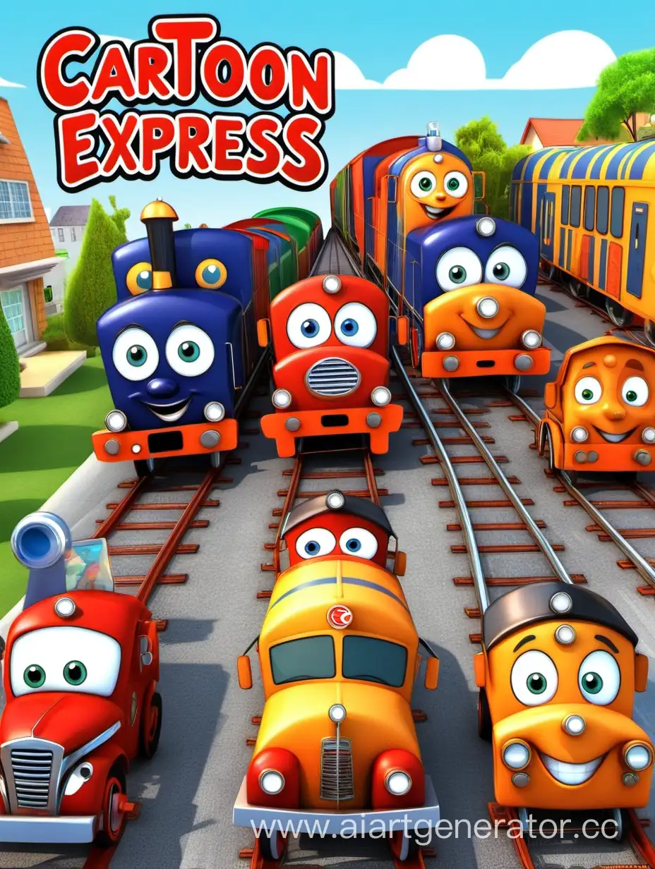 мультики для детей "Cartoon Express"