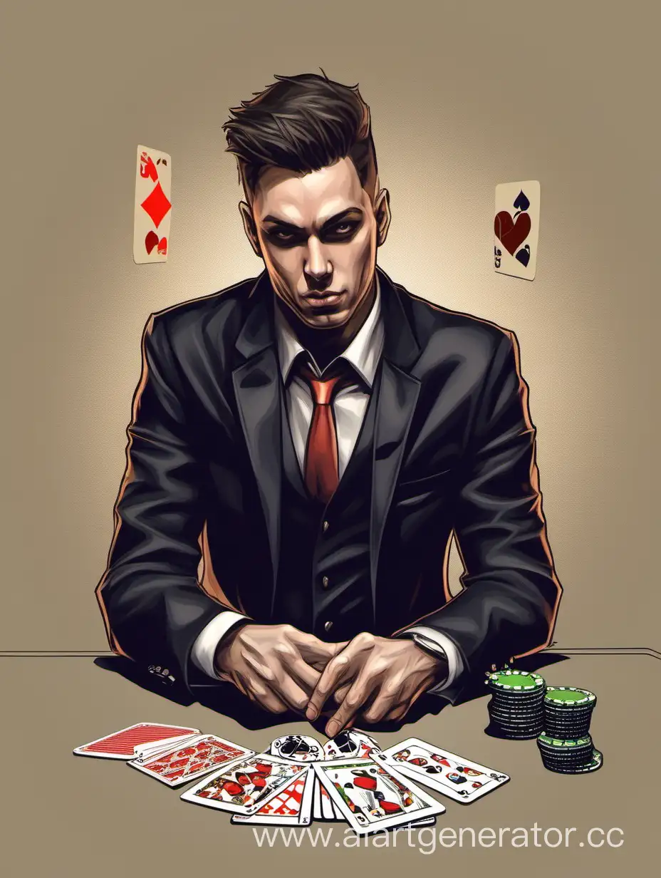 Young-Poker-Minister-Portrayal-of-a-28YearOld-in-the-World-of-Cards