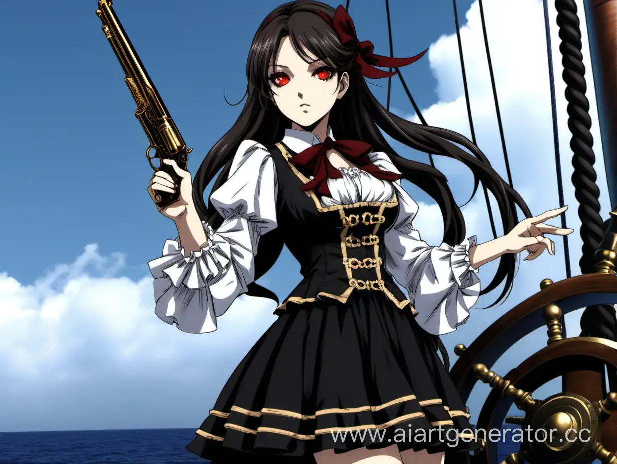 Elegant-Pirate-Goddess-Kurumi-Tokisaki-with-Clockwork-Angel