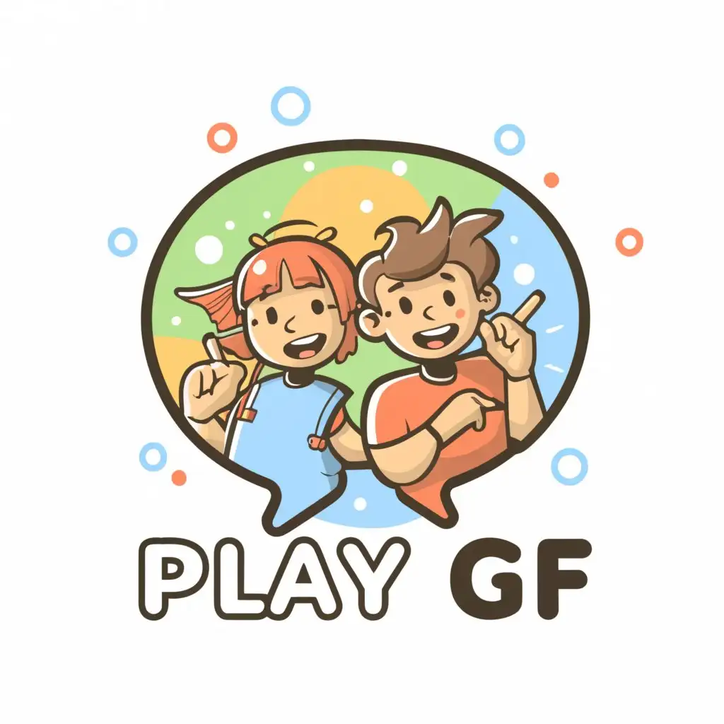 LOGO-Design-For-Playgf-Chat-Room-Girls-and-Boys-in-a-Moderately-Clear-Background