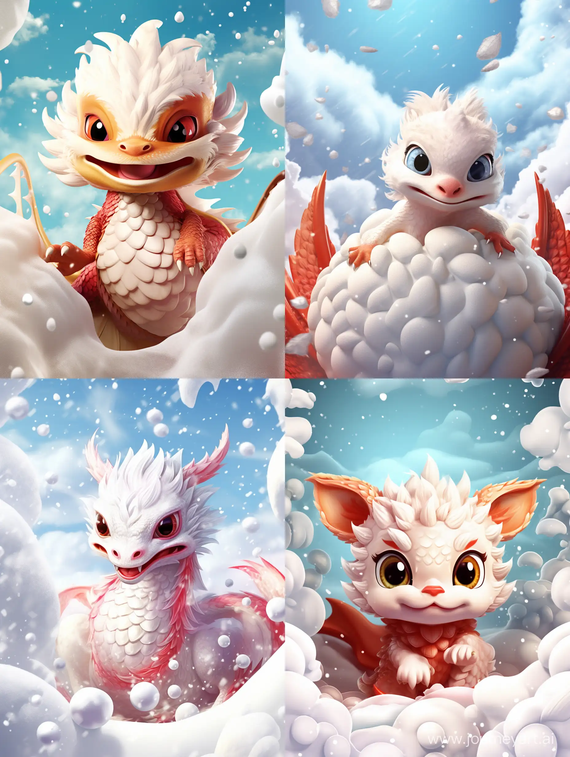 Adorable-Red-Dragon-Hatchling-in-Snowy-Wonderland-Chinese-Traditional-Style-Photo