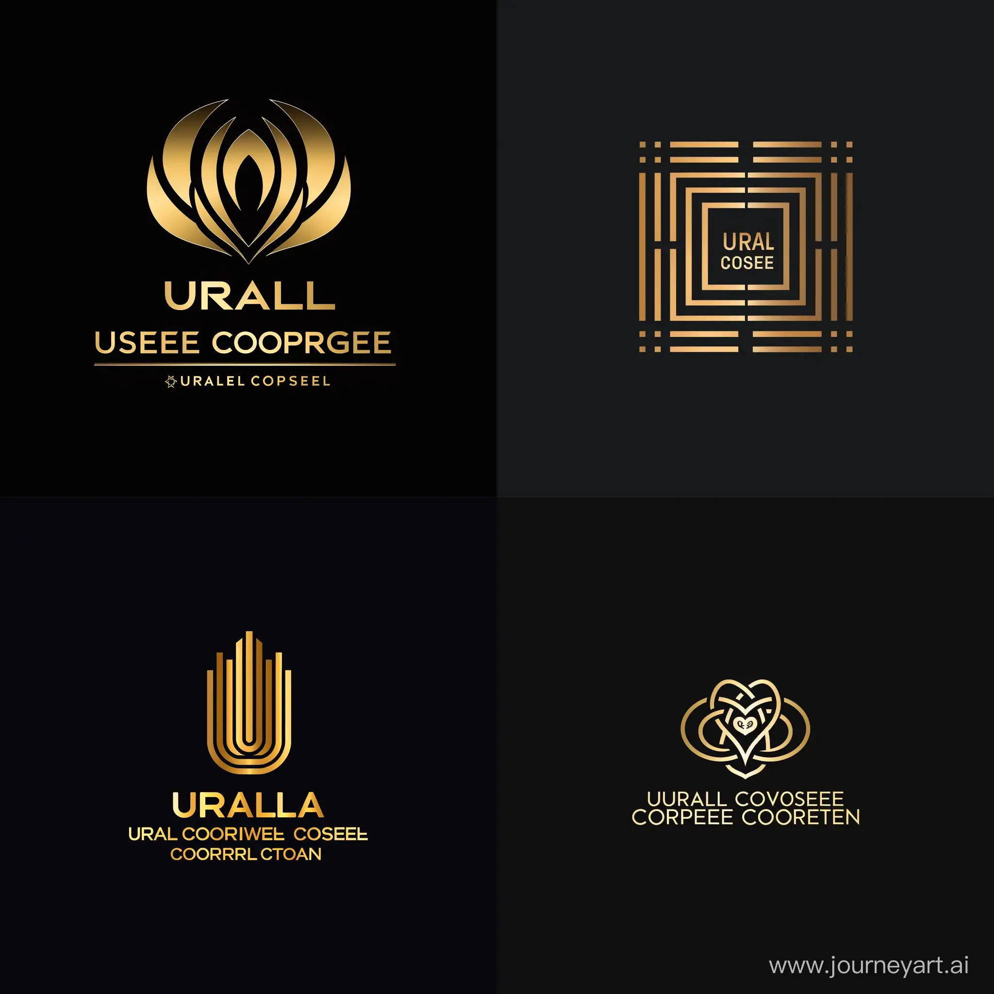 Metal-Rolling-Company-Logo-Design-URAL-STEEL-CORPORATION