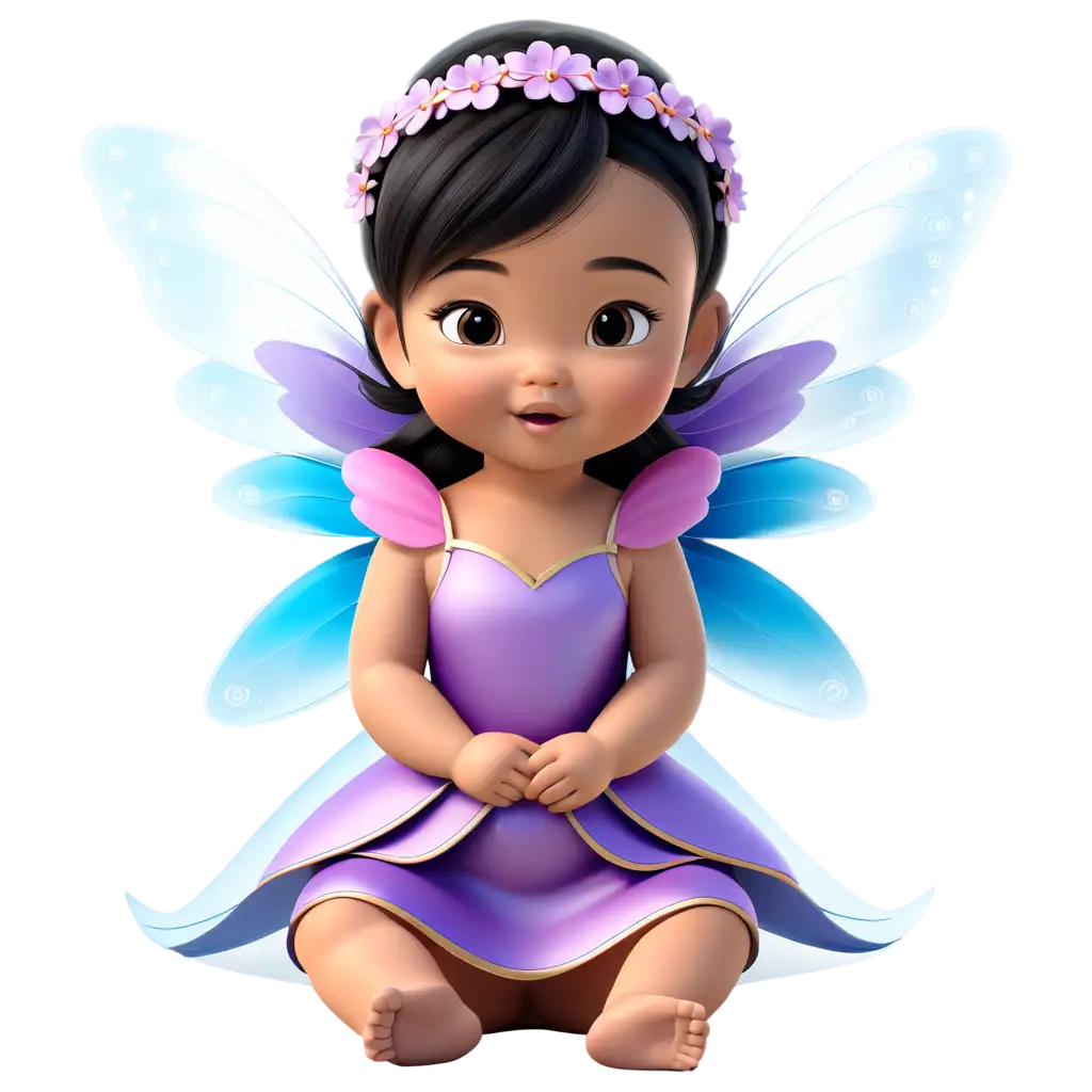 Asian-Baby-Girl-Fairy-Exquisite-PNG-Image-for-Magical-Online-Presence