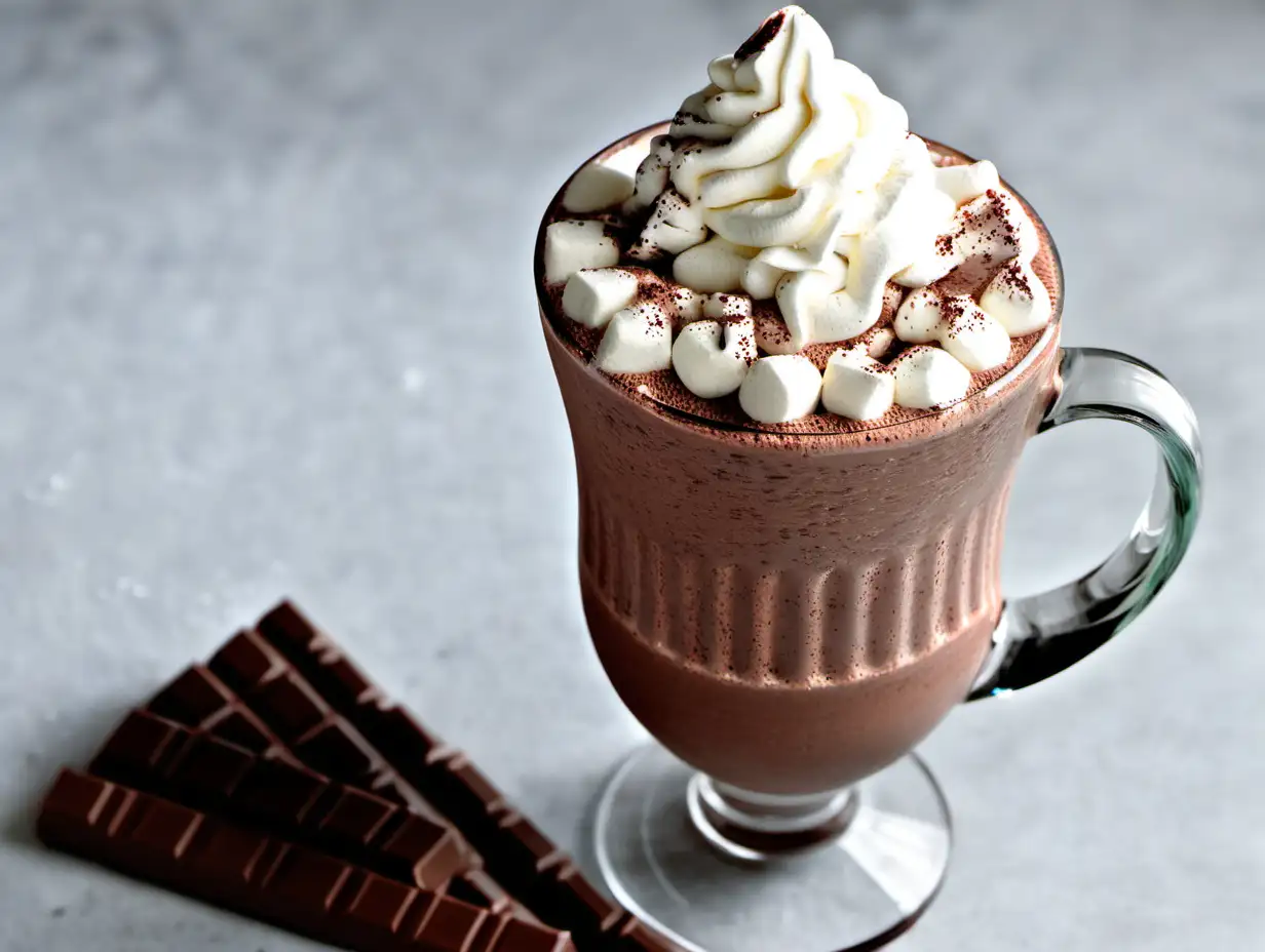 Delicious Frozen Hot Chocolate Treats Icy Bliss in Every Sip
