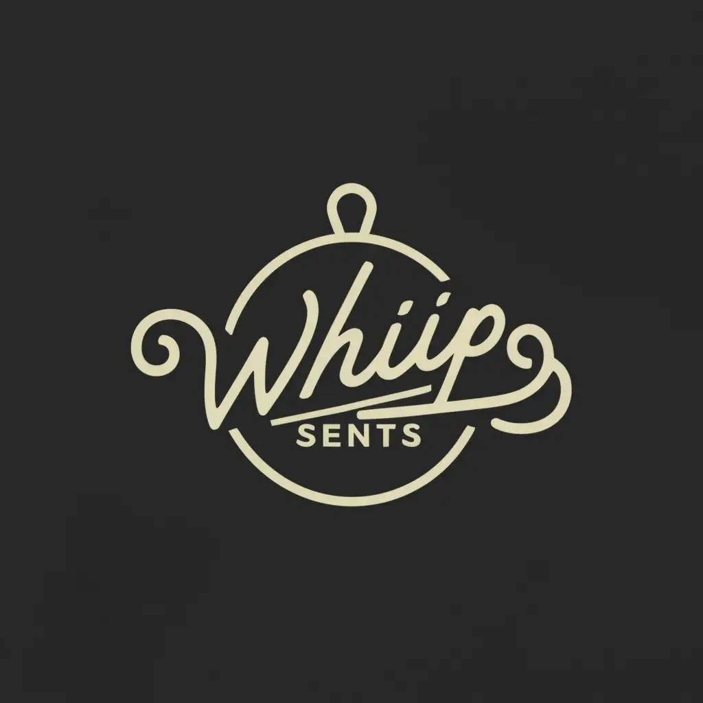 a logo design,with the text "Whip Scents", main symbol:Car Freshner,Moderate,be used in Travel industry,clear background