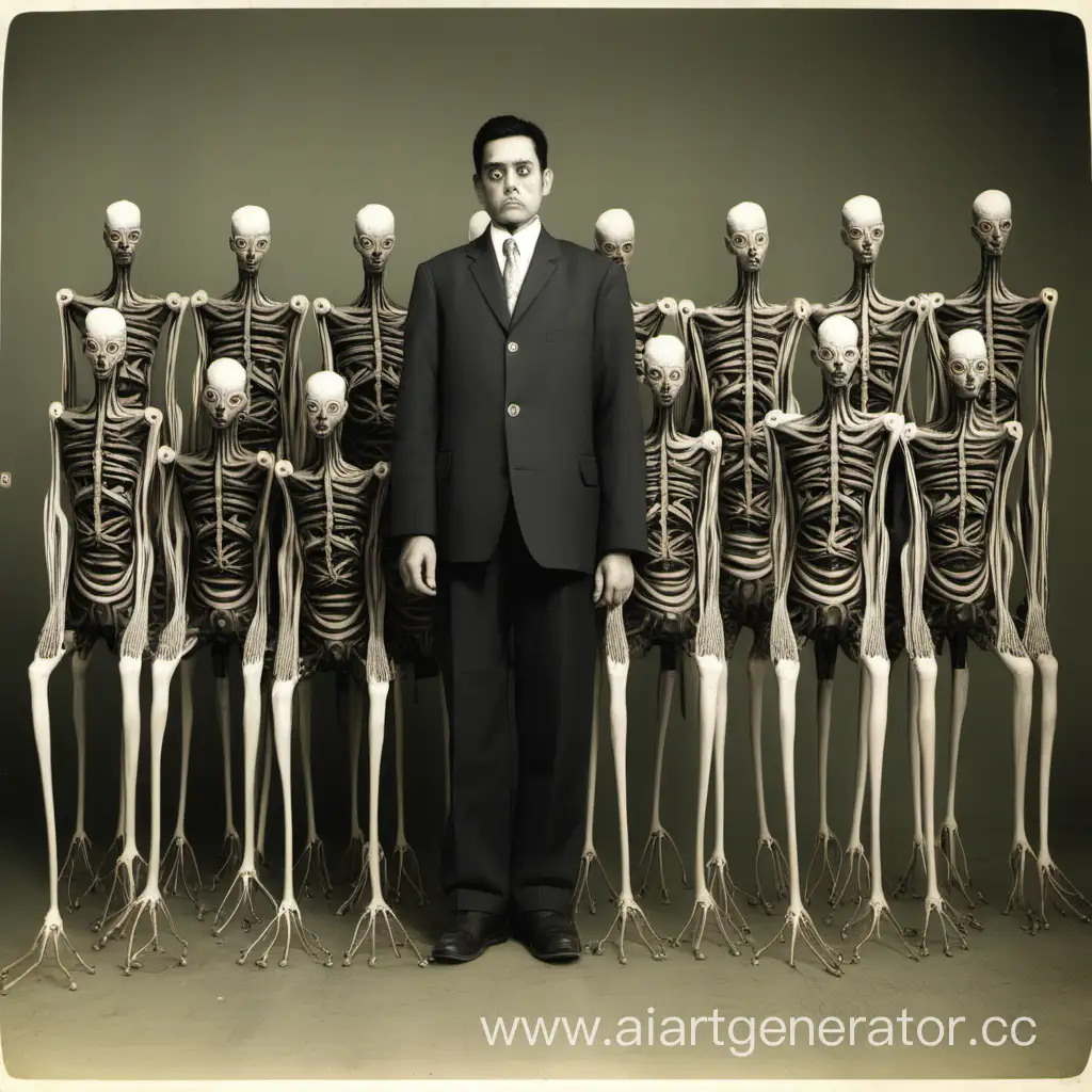 Extraordinary-Being-with-80-Legs-and-10-Heads