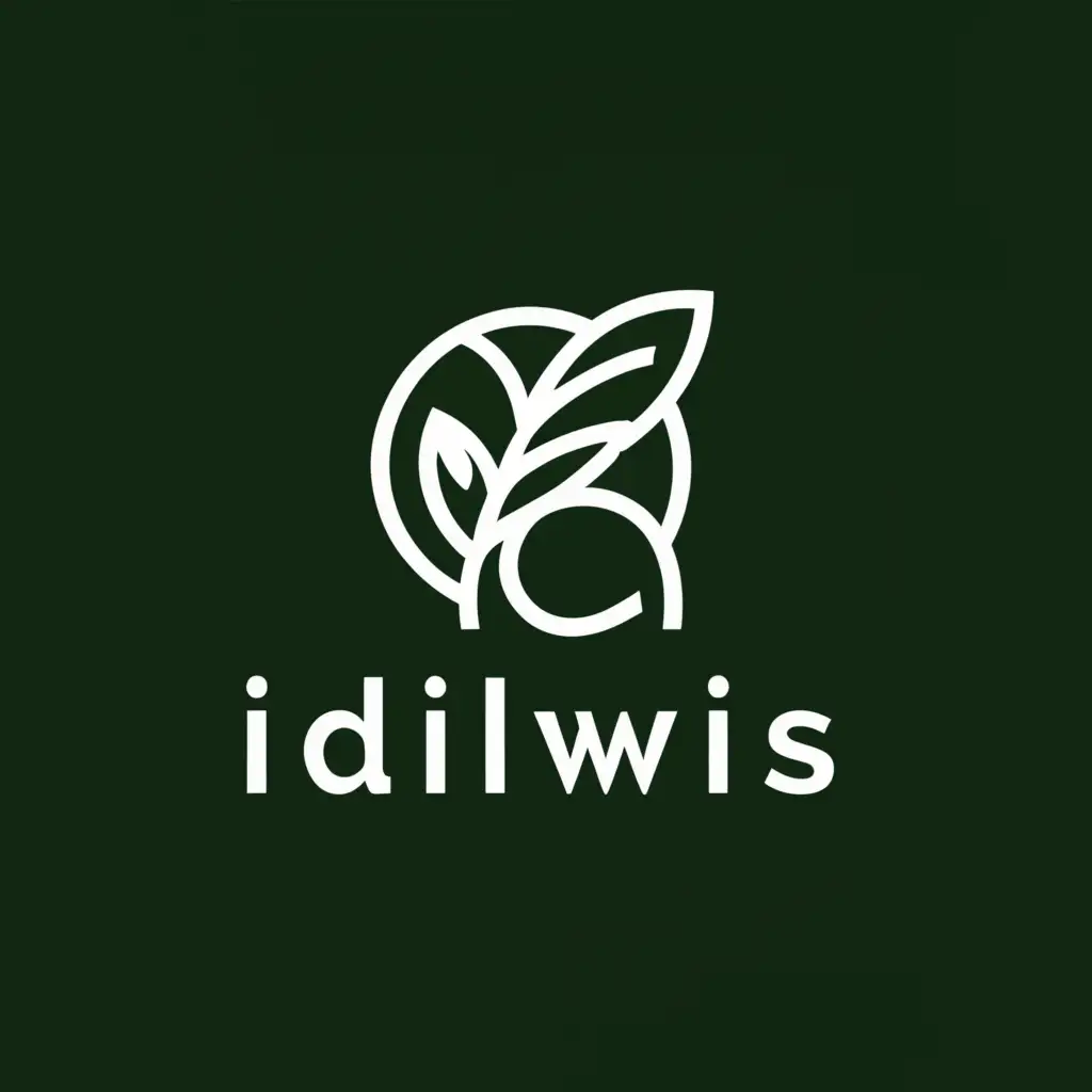a logo design,with the text "IDILWIIS", main symbol:FRESH AND NATURAL,Moderate,clear background
