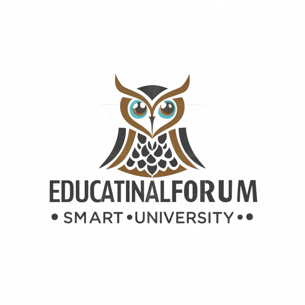 LOGO-Design-For-Smart-University-Educational-Forum-with-Owl-Symbol-on-Clear-Background