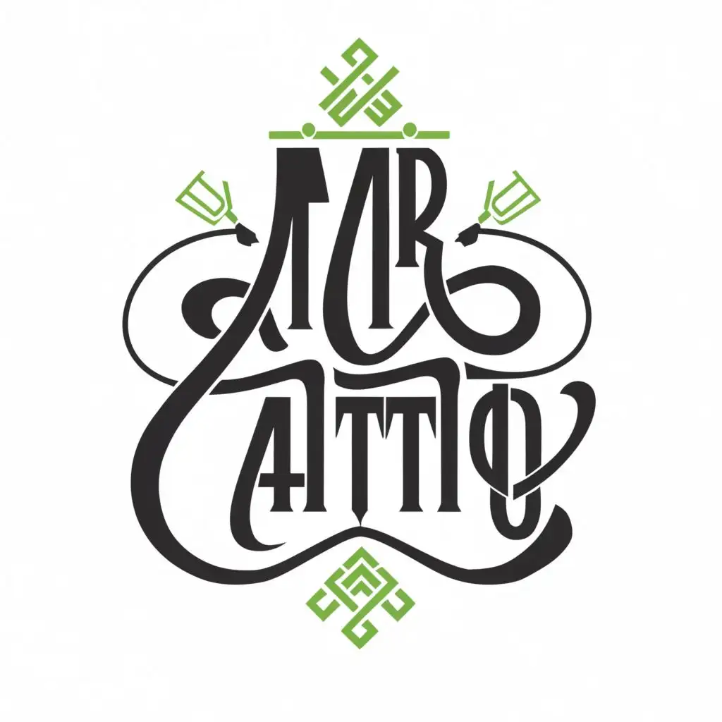logo, PUKHTOON, with the text "MR-ATTIQ", typography