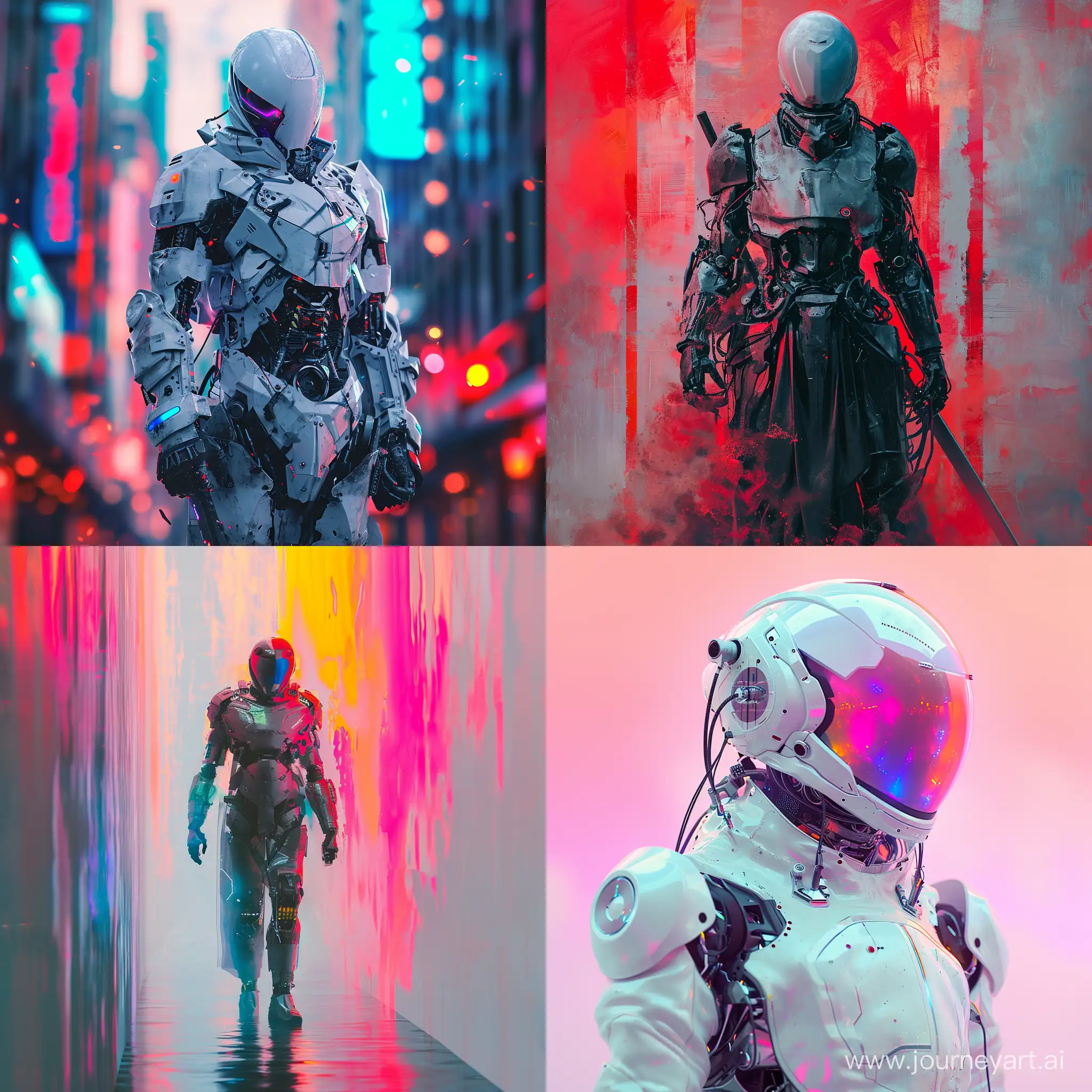 Cybernetic-White-Knight-in-Vibrant-Cyberpunk-Style