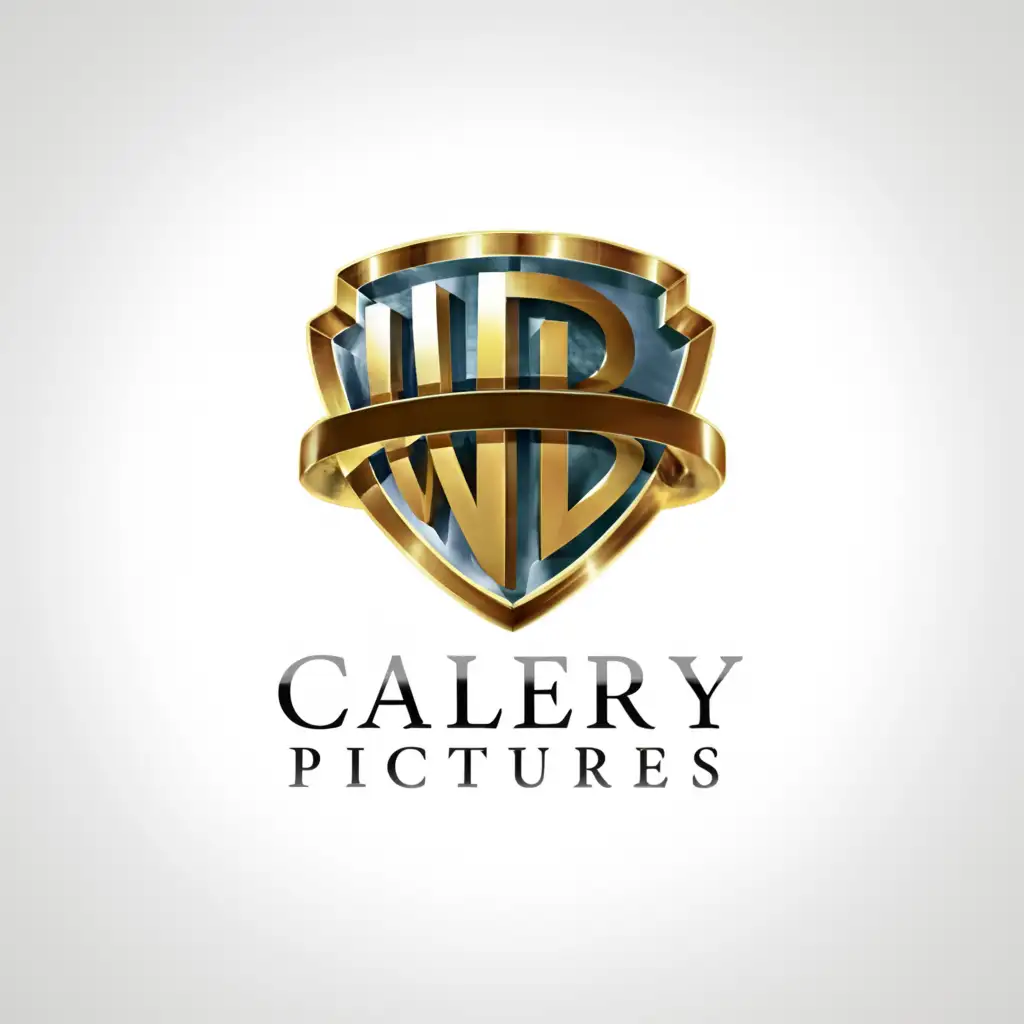 a logo design,with the text "Calery Pictures", main symbol:Warner Bros. Pictures,Moderate,be used in Entertainment industry,clear background