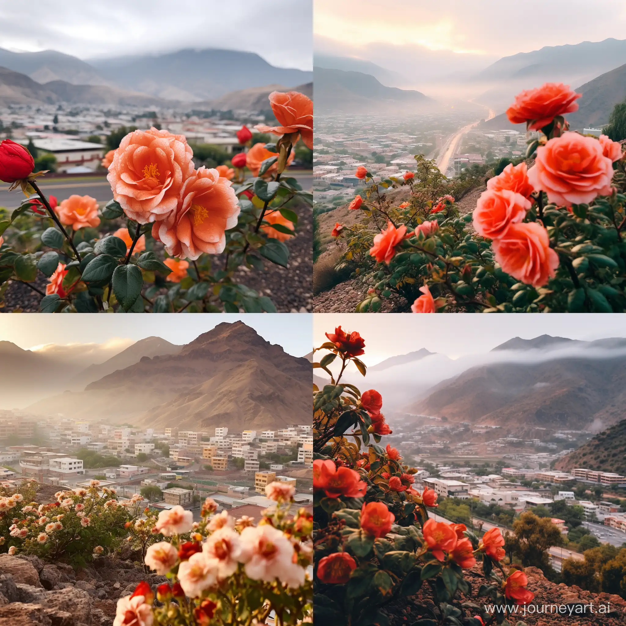 Enchanting-Taif-Cityscape-Majestic-Mountains-and-Blooming-Rose-Plains