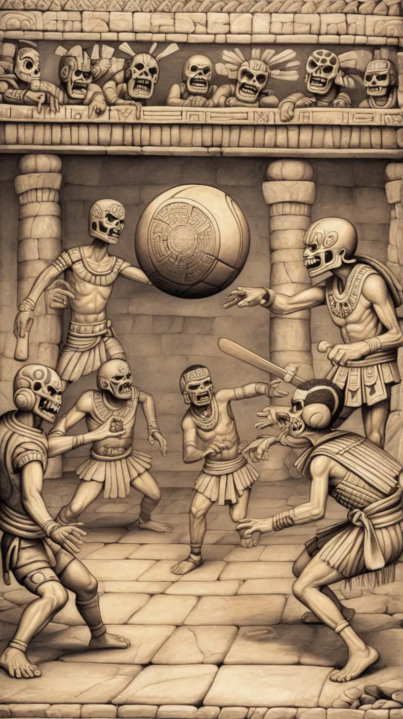 The Mayan Ball Game of Death