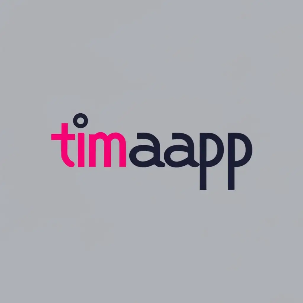 logo, Invoice simple minimal corporate, with the text "TimApp", typography, be used in Technology industry