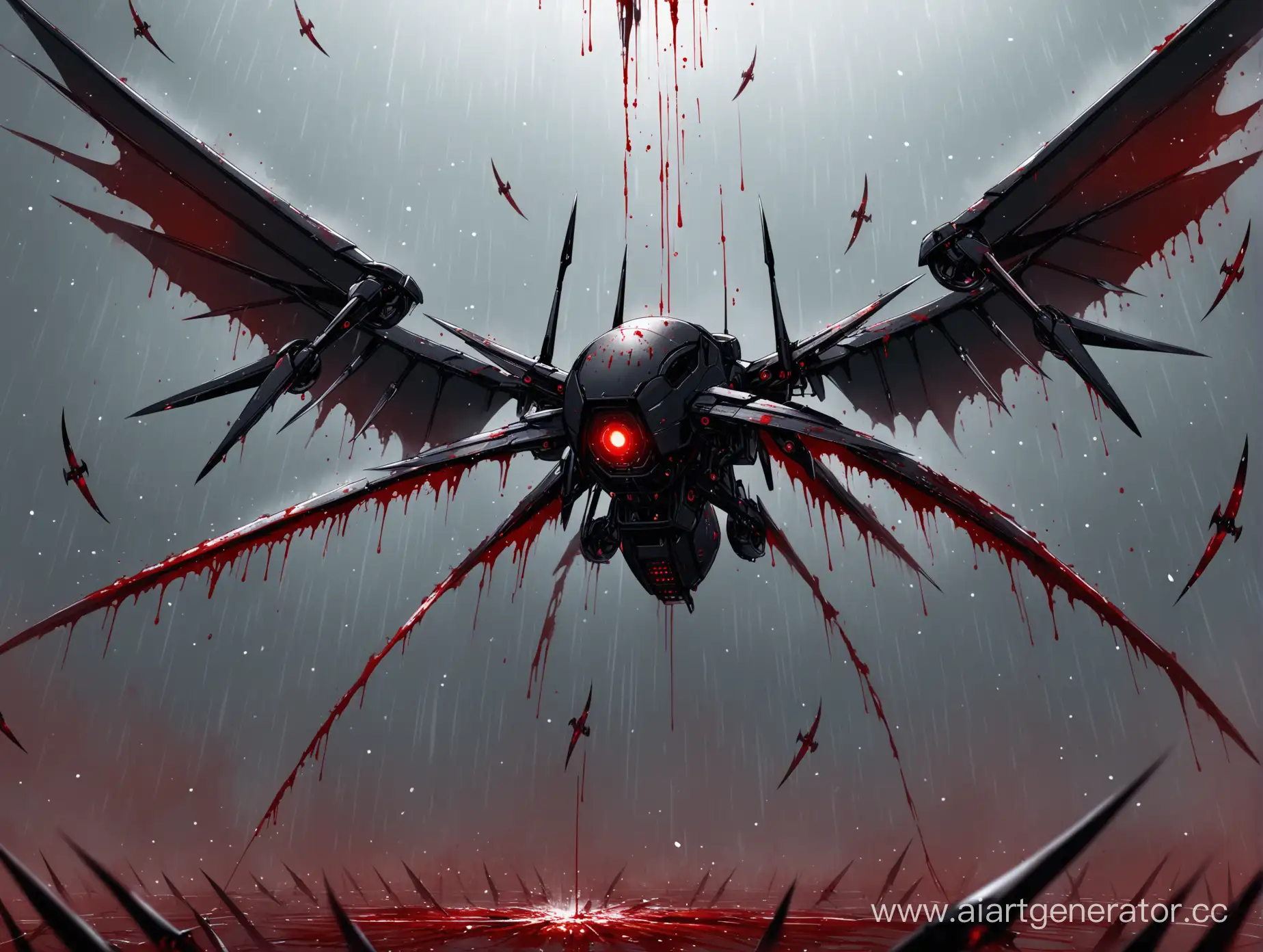 Menacing-Drone-with-Blood-Droplets