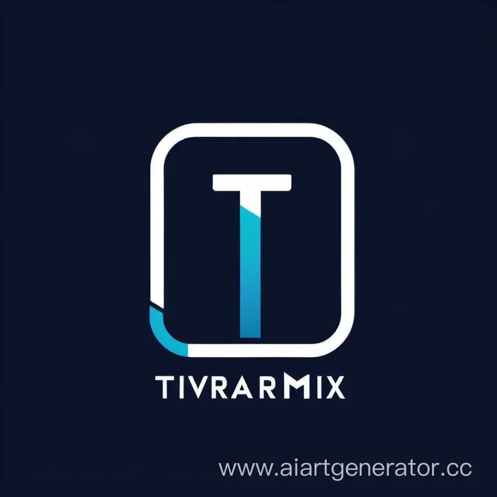 Vibrant-Tivramix-Logo-Design-with-Dynamic-Colors-and-Abstract-Elements