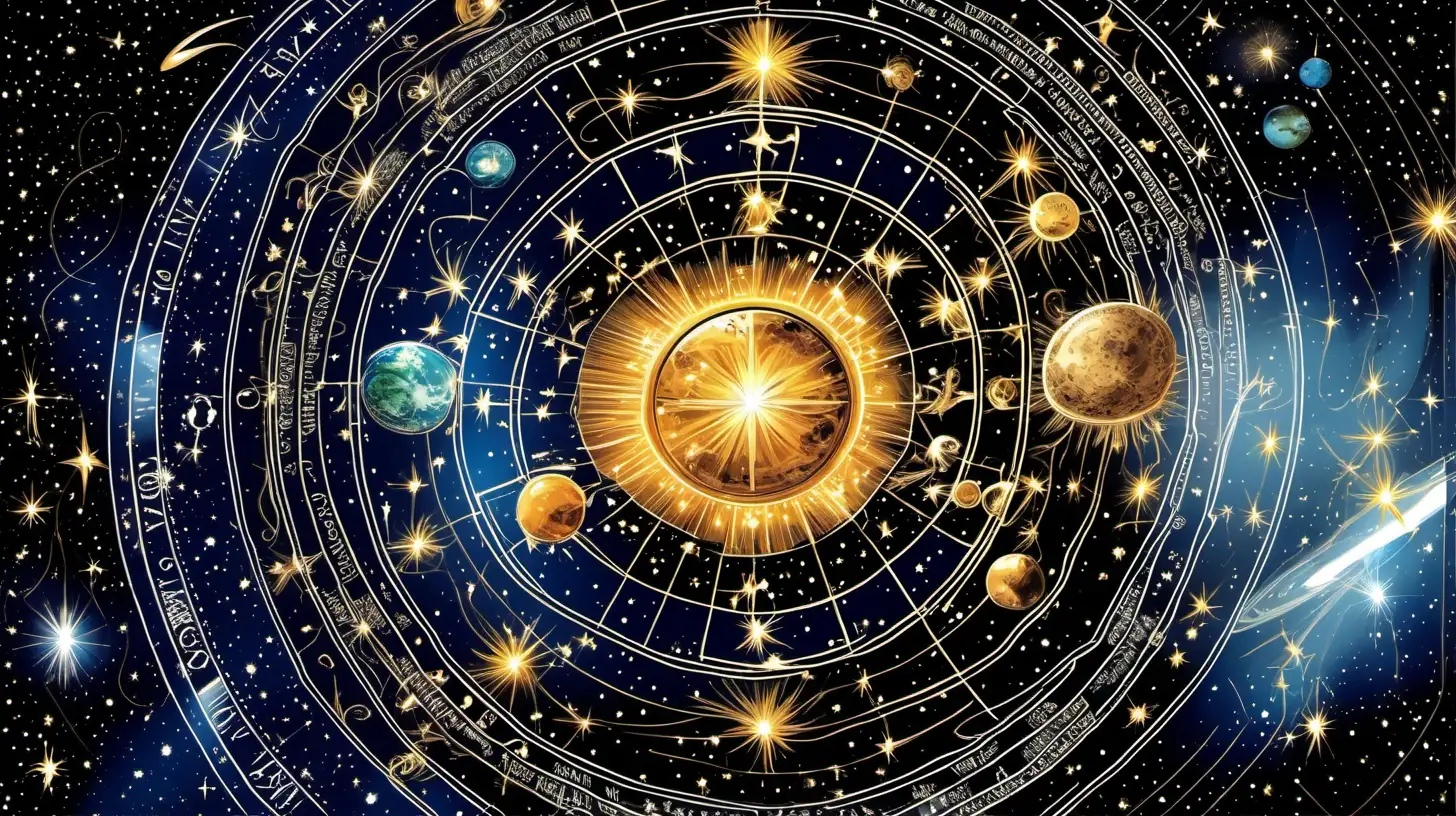 Detailed Astrology and Space Exploration with Stars