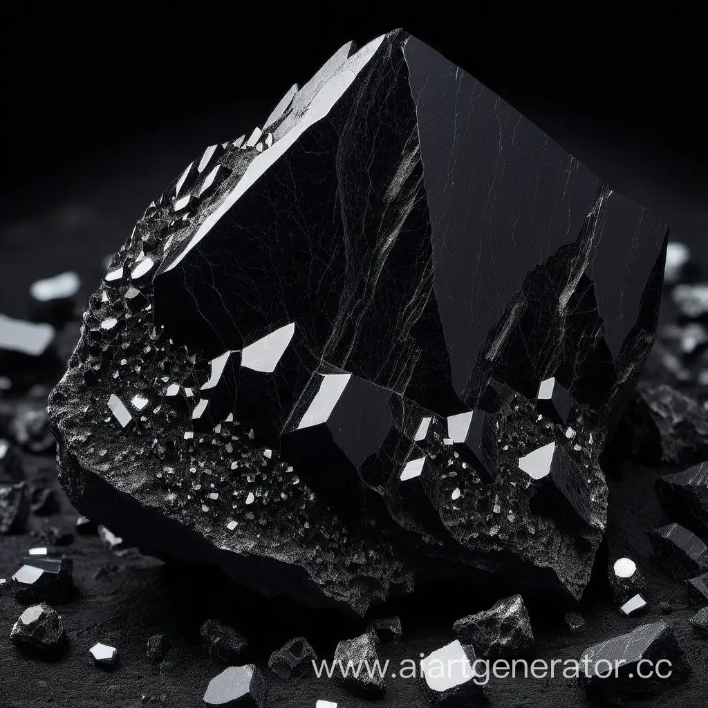 Elegant-Black-Mineral-Formation-in-Natural-Setting