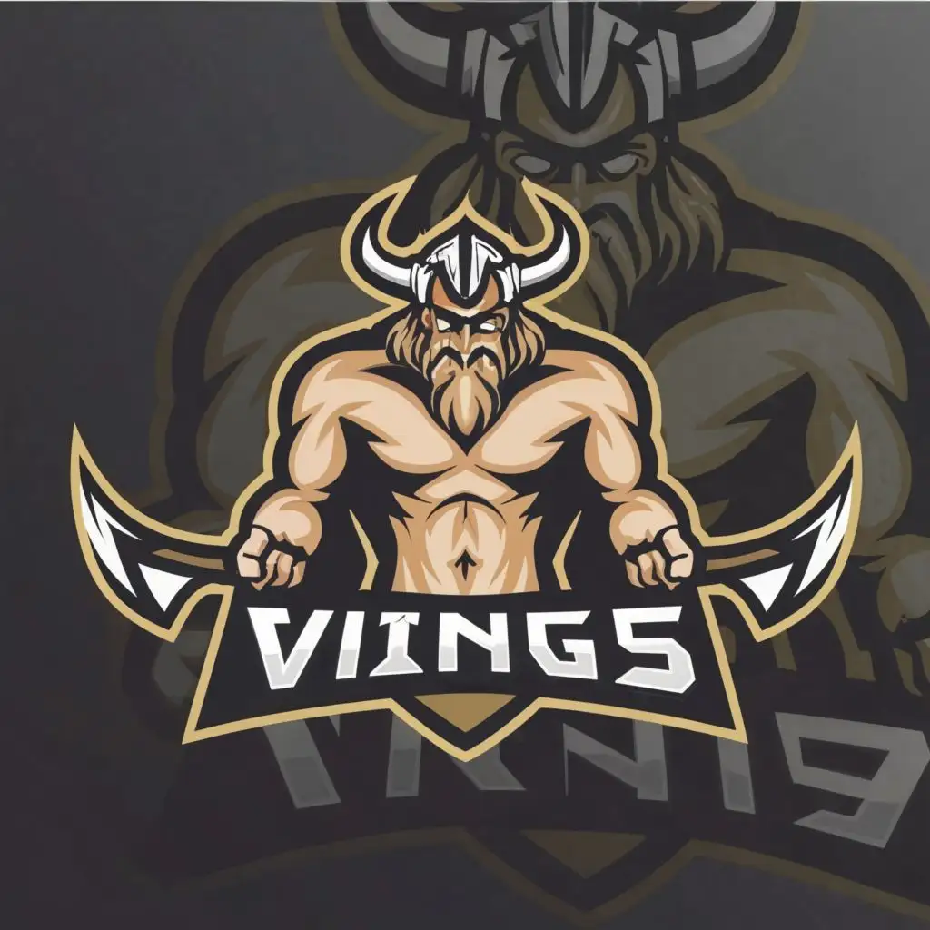 a logo design,with the text "T", main symbol:VIKING WARRIOR,Moderate,be used in Sports Fitness industry,clear background