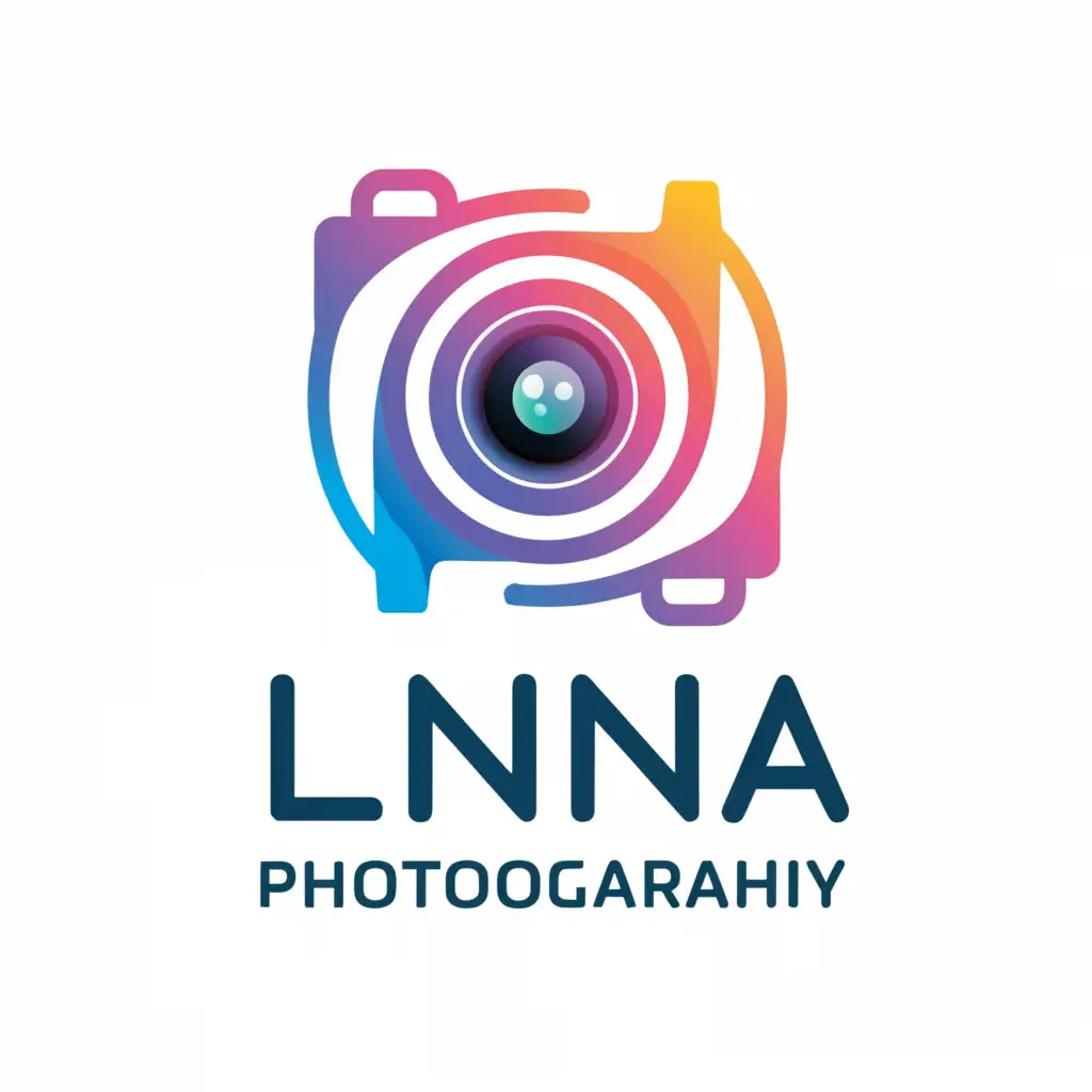 a logo design,with the text "Photography", main symbol:Lina,complex,clear background