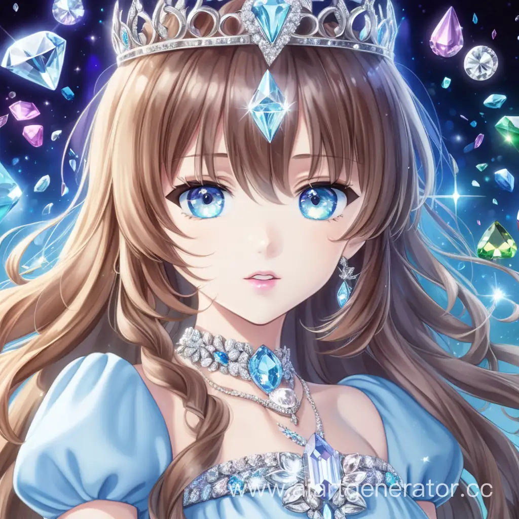 Enchanting-Anime-Girl-with-Glowing-Crystals-and-Diamondadorned-Dress