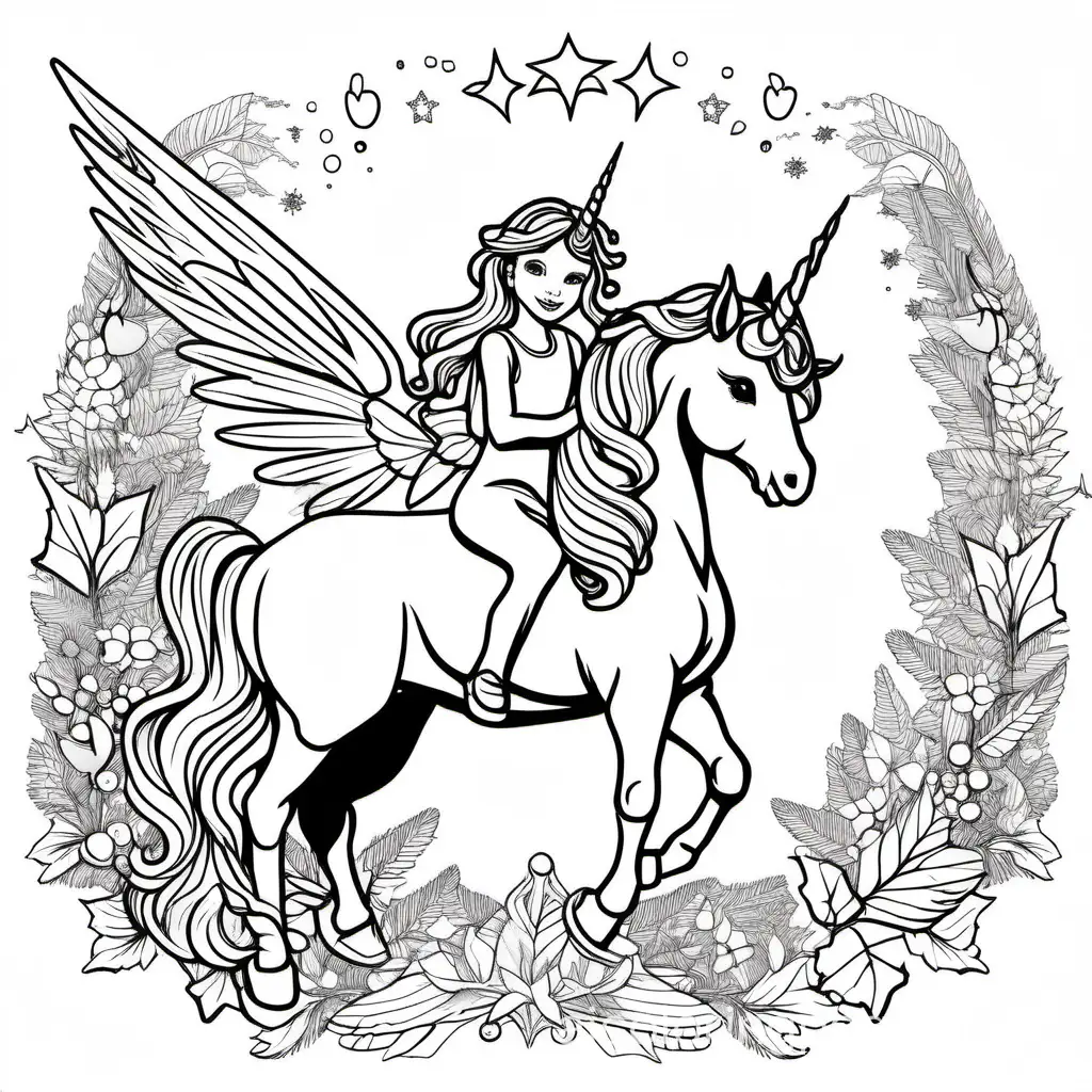 Winter-Fairy-Riding-Winged-Unicorn-Coloring-Page-for-Kids