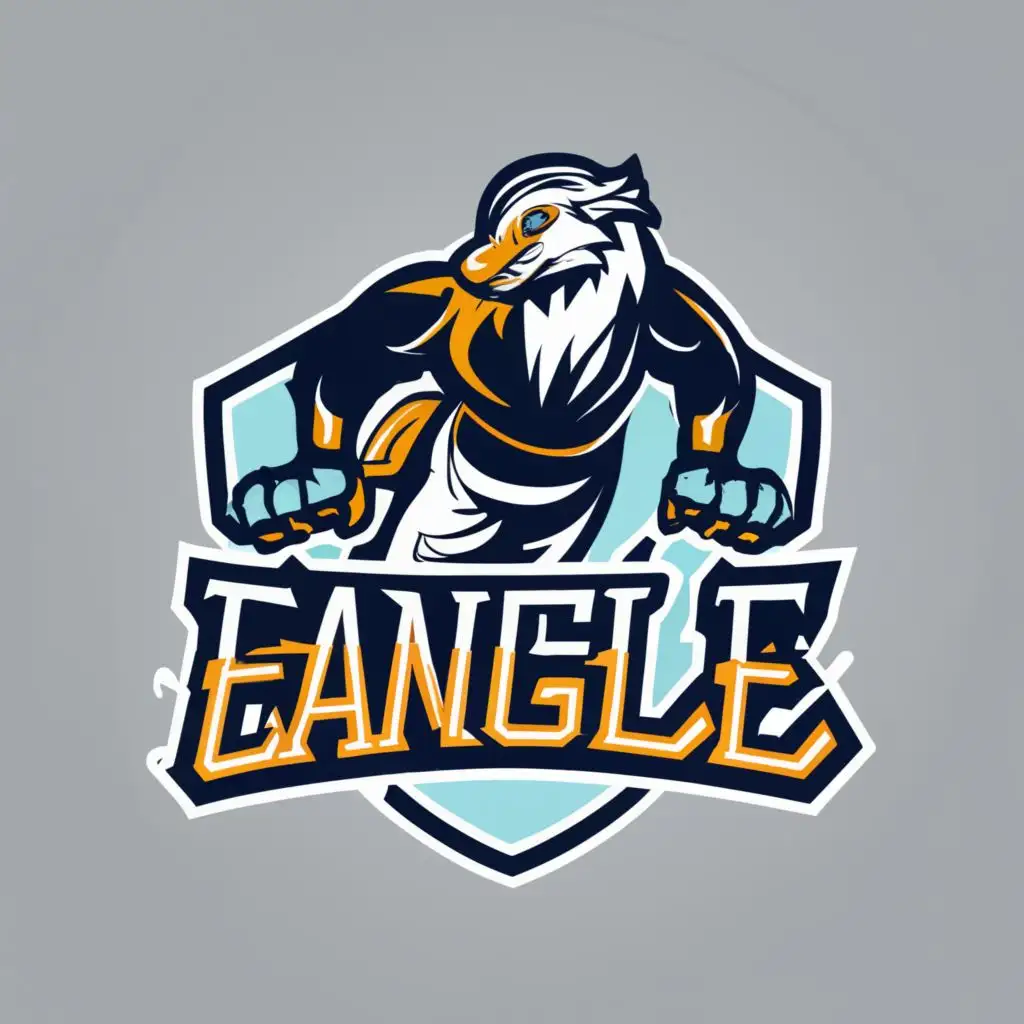 logo, Football team, with the text "White Eangle", typography, be used in Sports Fitness industry