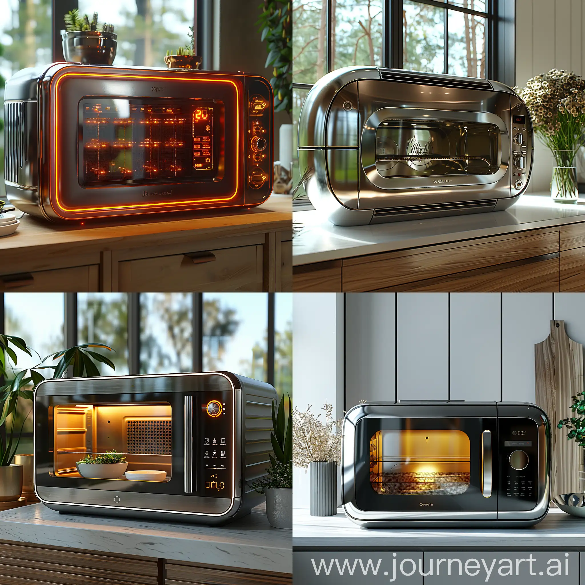 Futuristic-Stainless-Steel-Microwave-with-Smart-Materials-High-Tech-Design