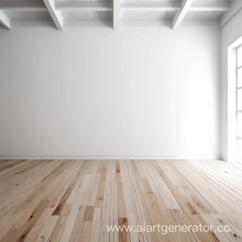 Minimalist-Wooden-Floor-and-White-Walls