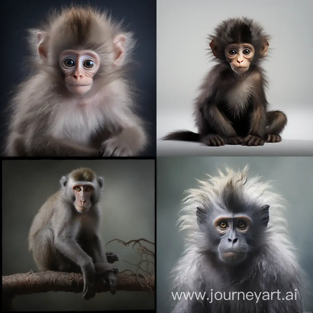 Adorable-SquareFormat-Monkey-Portrait