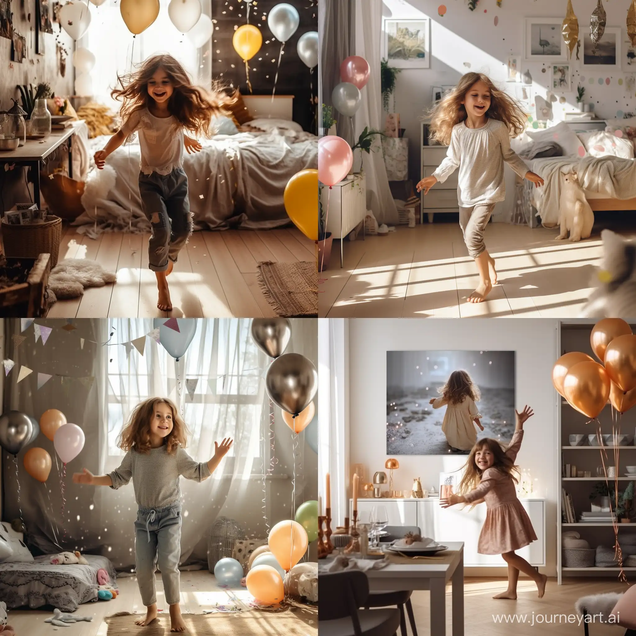 Joyful-Birthday-Celebration-Little-Girl-Dancing-in-a-Vibrant-Room